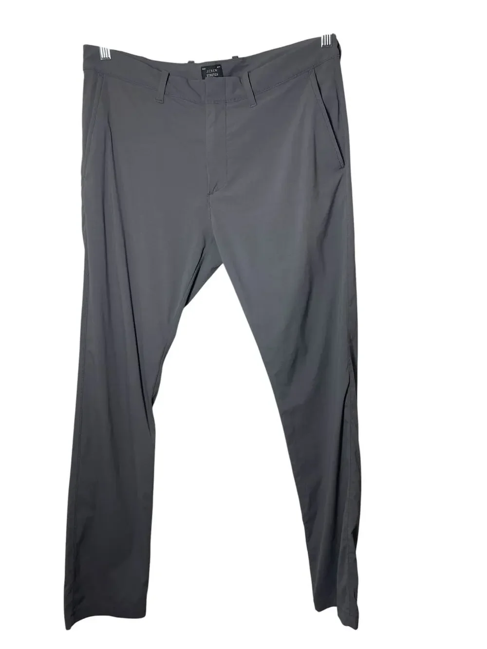 J. Crew Mens 32x30 Gray Stretch Pants 484 Slim